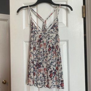 American Eagle, Floral Tank Top, Large